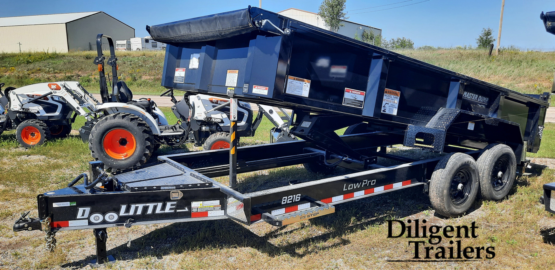 New 2026 Doolittle Trailers 82"x16' Dump Trailer