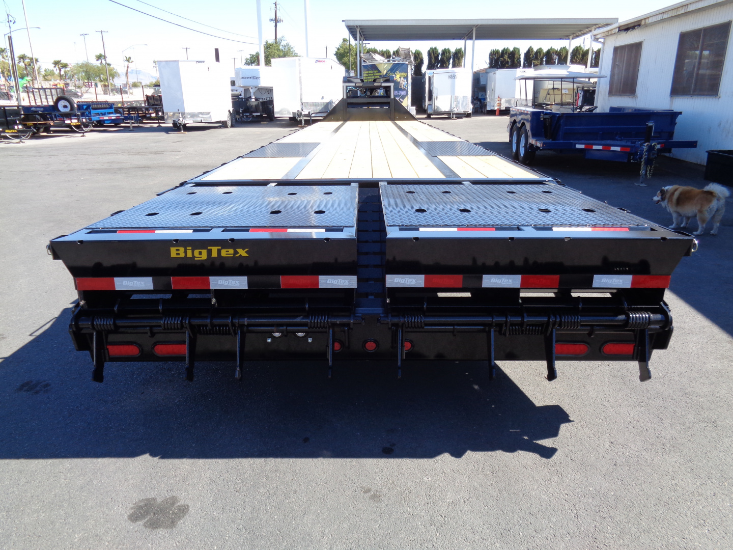New 2026 Big Tex Trailer * 22GN-40D5A * 40ft Tandem Dual Wheel Gooseneck Trailer W/ Mega Ramps