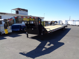 New 2026 Big Tex Trailer * 22GN-40D5A * 40ft Tandem Dual Wheel Gooseneck Trailer W/ Mega Ramps