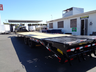 New 2026 Big Tex Trailer * 22GN-40D5A * 40ft Tandem Dual Wheel Gooseneck Trailer W/ Mega Ramps