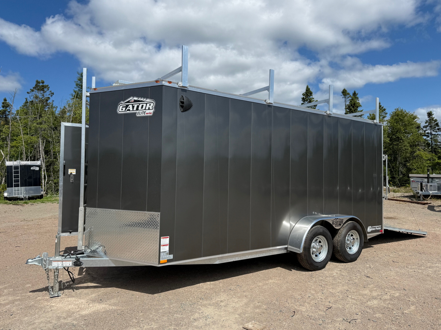 New 2026 2350GATOR ELITE 7 x 16 Contractor with ramp door Cargo / Enclosed Trailer