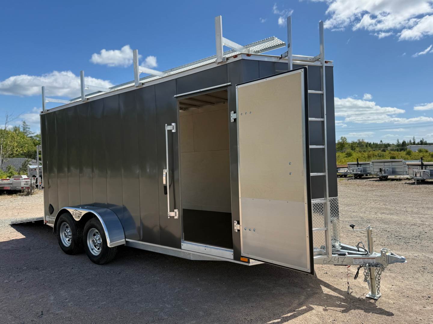 New 2026 2350GATOR ELITE 7 x 16 Contractor with ramp door Cargo / Enclosed Trailer