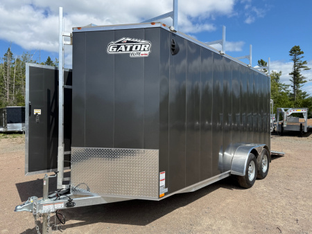 New 2026 2350GATOR ELITE 7 x 16 Contractor with ramp door Cargo / Enclosed Trailer