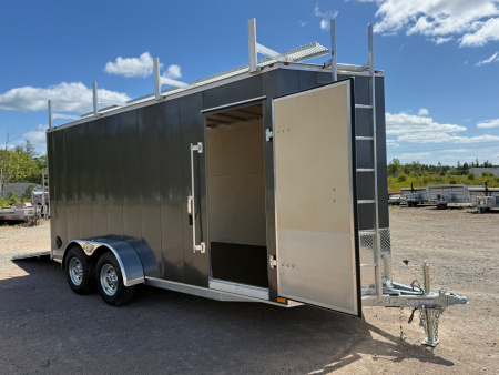 New 2026 2350GATOR ELITE 7 x 16 Contractor with ramp door Cargo / Enclosed Trailer