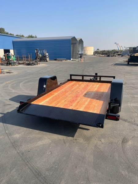 New 2025 Iron Panther 5.5'x10' Tilt Car / Racing Trailer