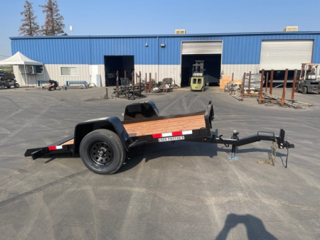 New 2025 Iron Panther 5.5'x10' Tilt Car / Racing Trailer