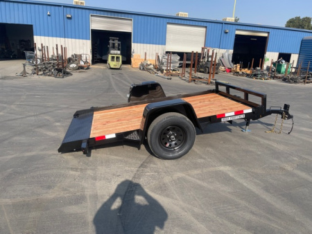 New 2025 Iron Panther 5.5'x10' Tilt Car / Racing Trailer