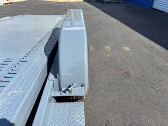 New 2025 TRU 7'x24' Custom Power Tilt Car Trailer 10k
