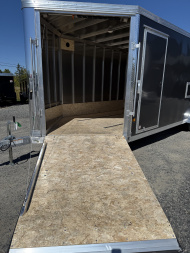 New 2026 ALCOM 7.5 X 22 STEALTH Snowmobile Trailer