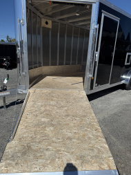 New 2026 ALCOM 7.5 X 18 STEALTH Snowmobile Trailer