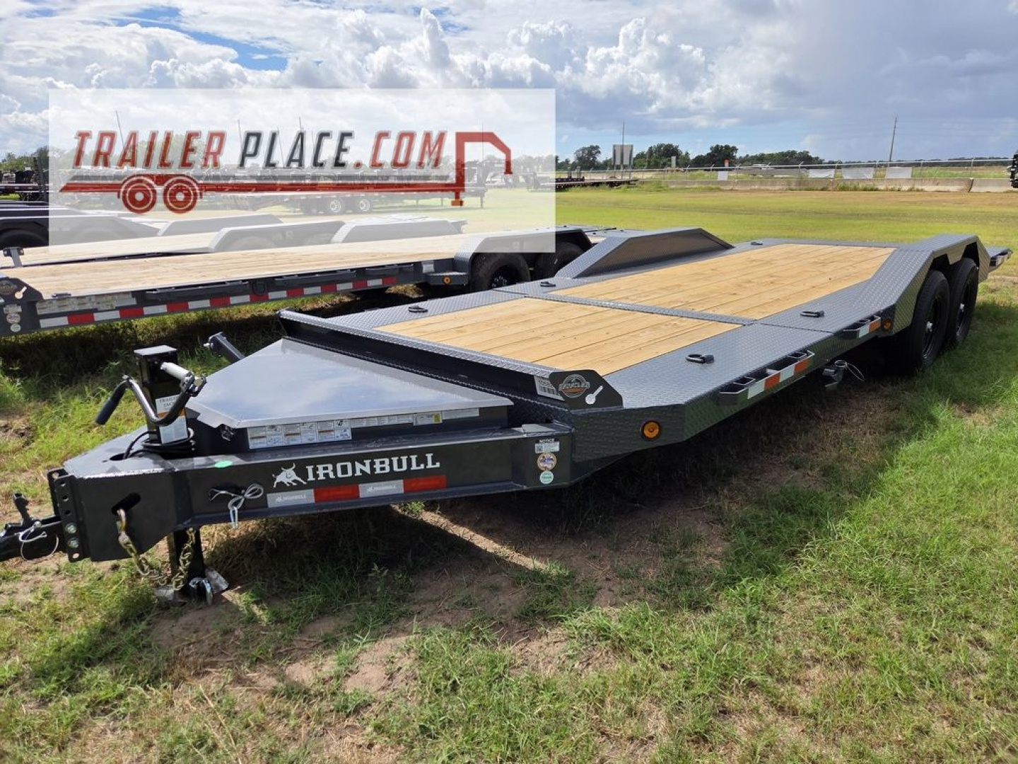 New 2026 IRON BULL 102"X22' 14K TWB TILT TRAILER