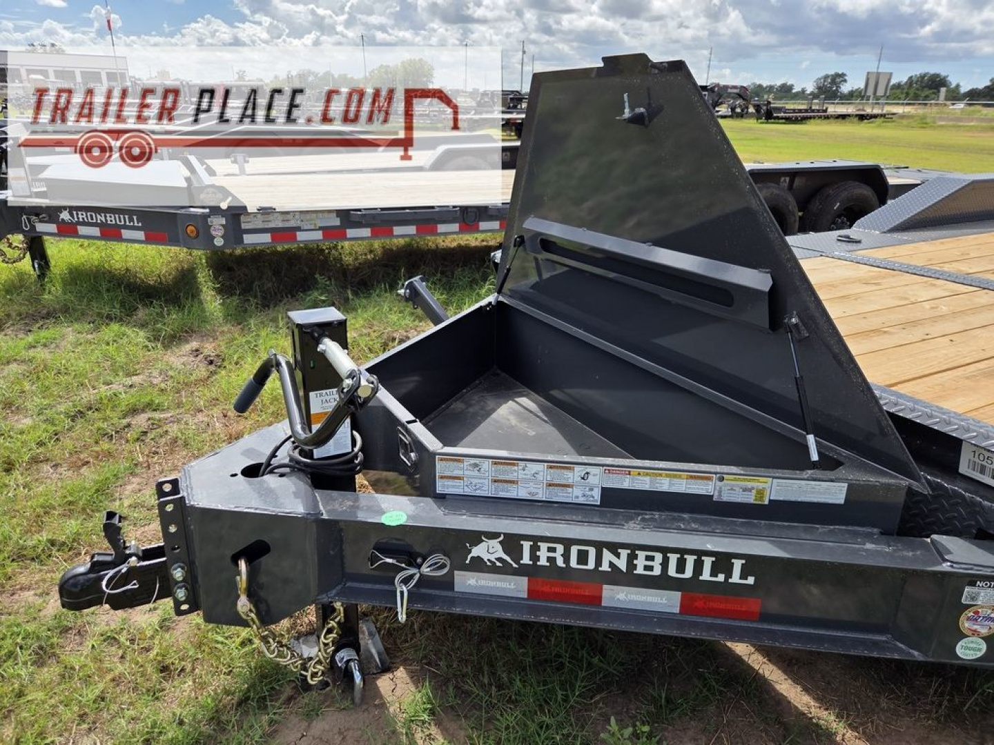 New 2026 IRON BULL 102"X22' 14K TWB TILT TRAILER
