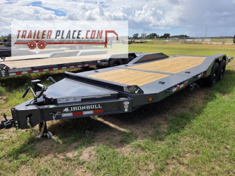 New 2026 IRON BULL 102 X22' 14K TWB TILT TRAILER