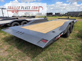 New 2026 IRON BULL 102"X22' 14K TWB TILT TRAILER