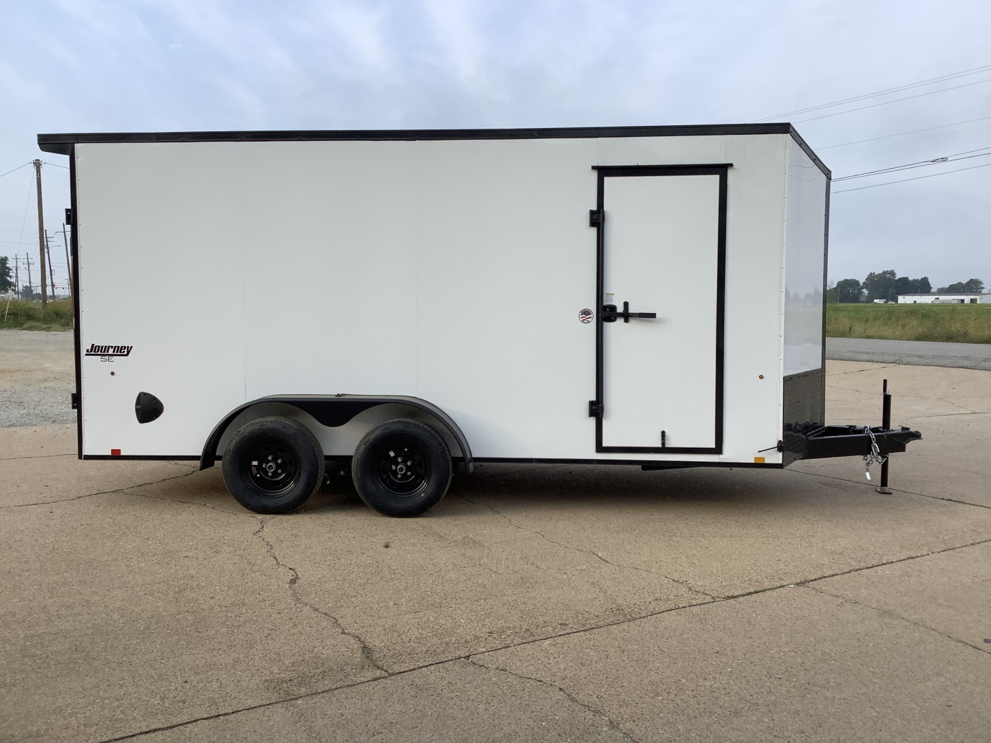 New 2026 Pace American Journey SE 7x16x7 (7K) Enclosed Trailer