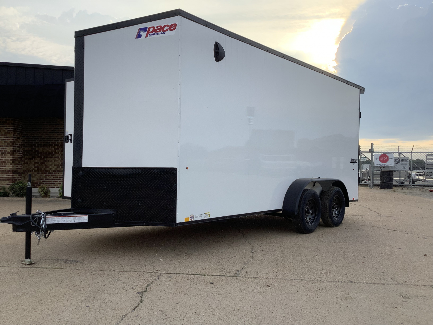 New 2026 Pace American Journey SE 7x16x7 (7K) Enclosed Trailer