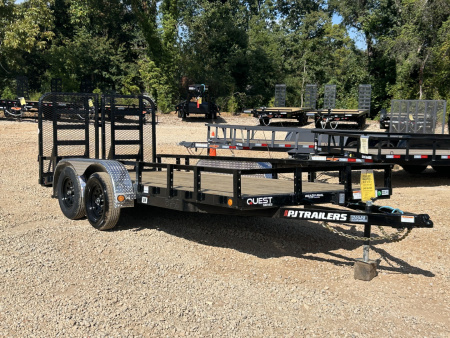 New 2026 PJ Trailers 6.5x16 TA 7k UL Utility Trailer