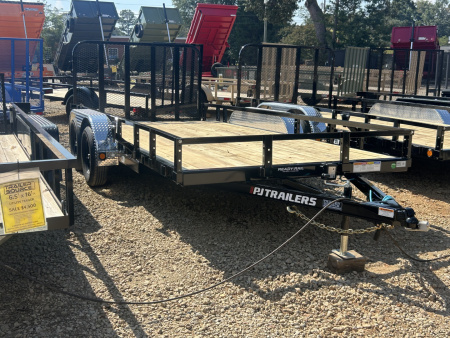 New 2026 PJ Trailers 7x16 TA 7k Utility Trailer