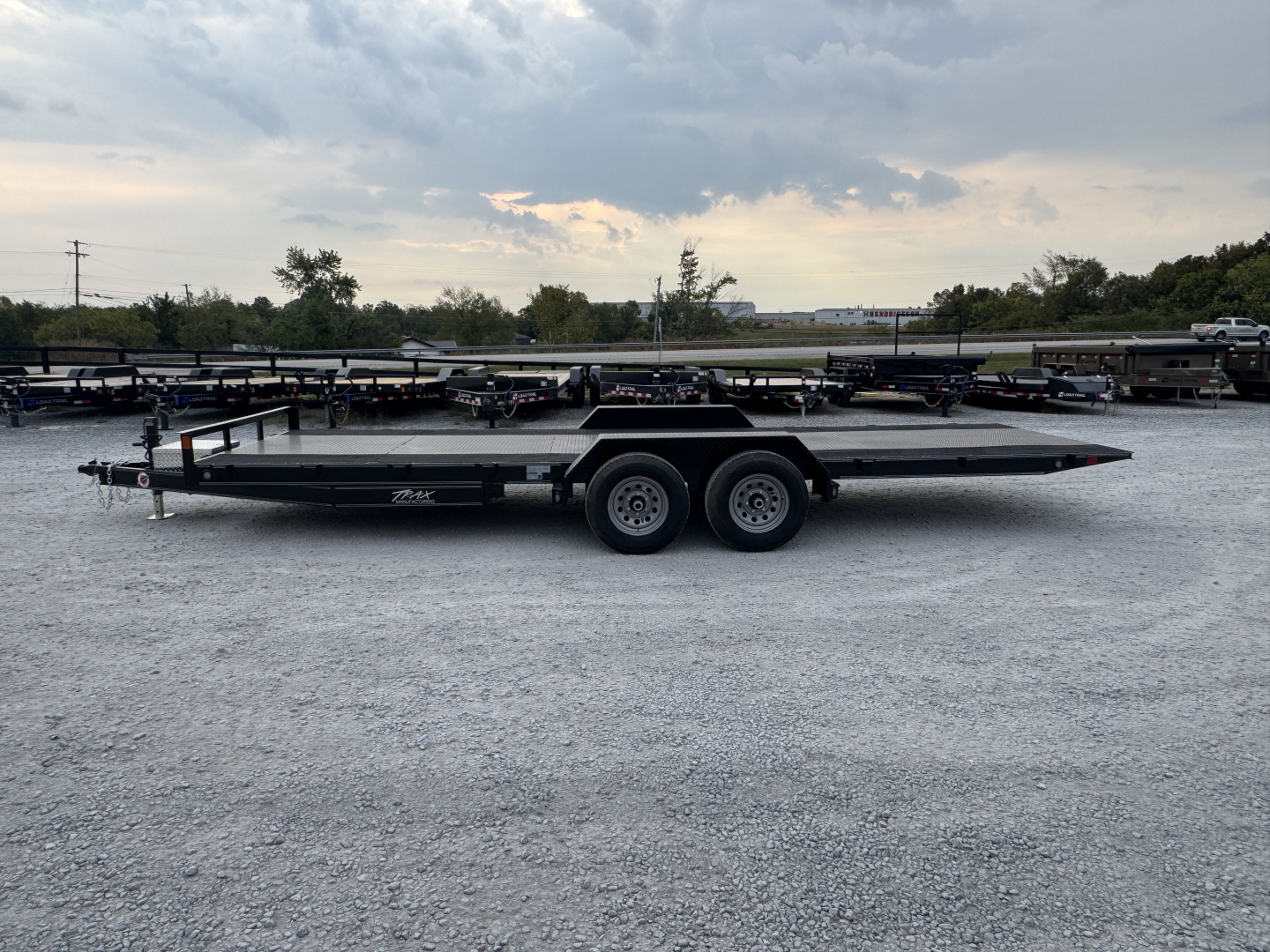 New 2026 Traxx Trailers 22' Express Fully Hydraulic Tilt Trailer