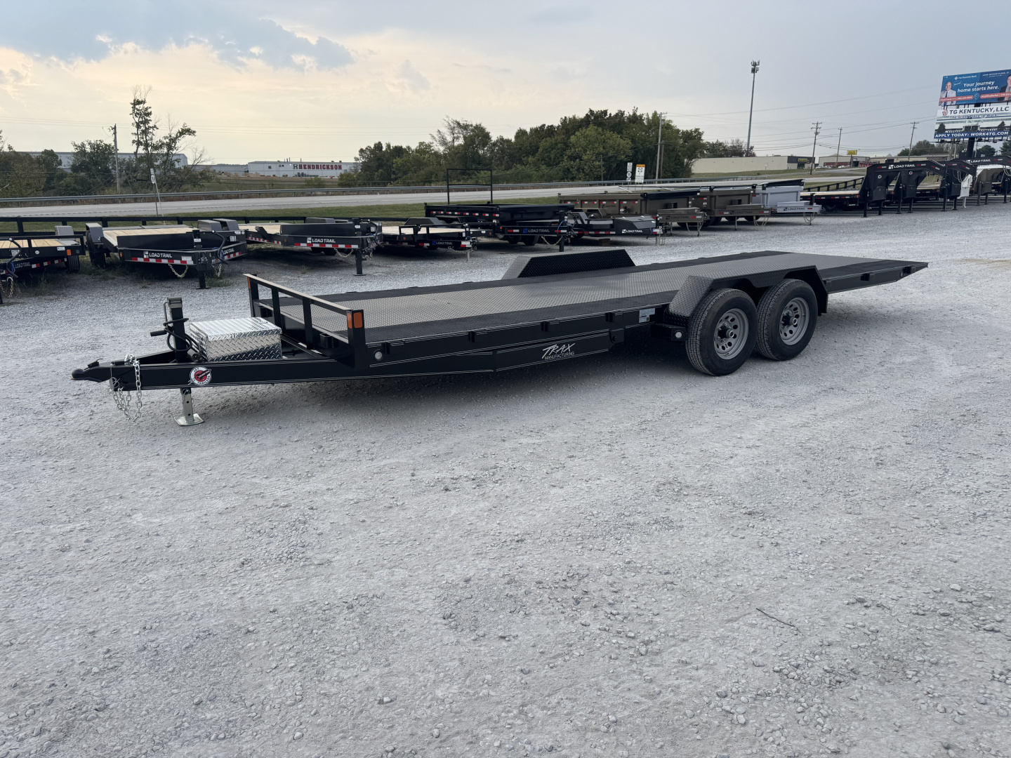 New 2026 Traxx Trailers 22' Express Fully Hydraulic Tilt Trailer