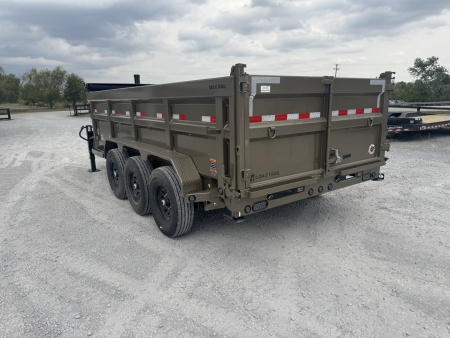 New 2026 Load Trail 83"x16' 21,000# 3' Side Telescopic Lift Dump Trailer