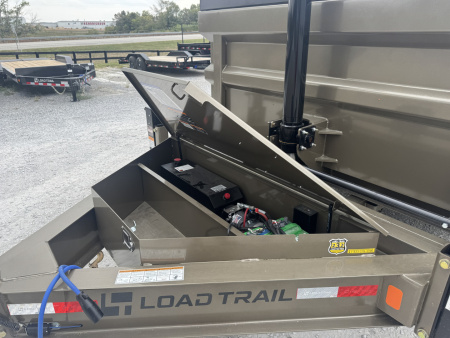 New 2026 Load Trail 83"x16' 21,000# 3' Side Telescopic Lift Dump Trailer