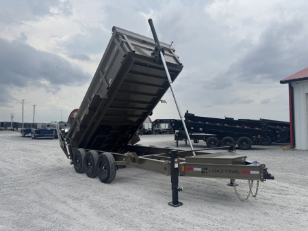 New 2026 Load Trail 83"x16' 21,000# 3' Side Telescopic Lift Dump Trailer