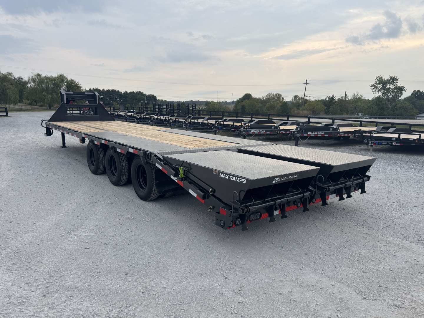 New 2026 Load Trail 102"x32' 30,000# GVWR Tri Axle Equipment Trailer