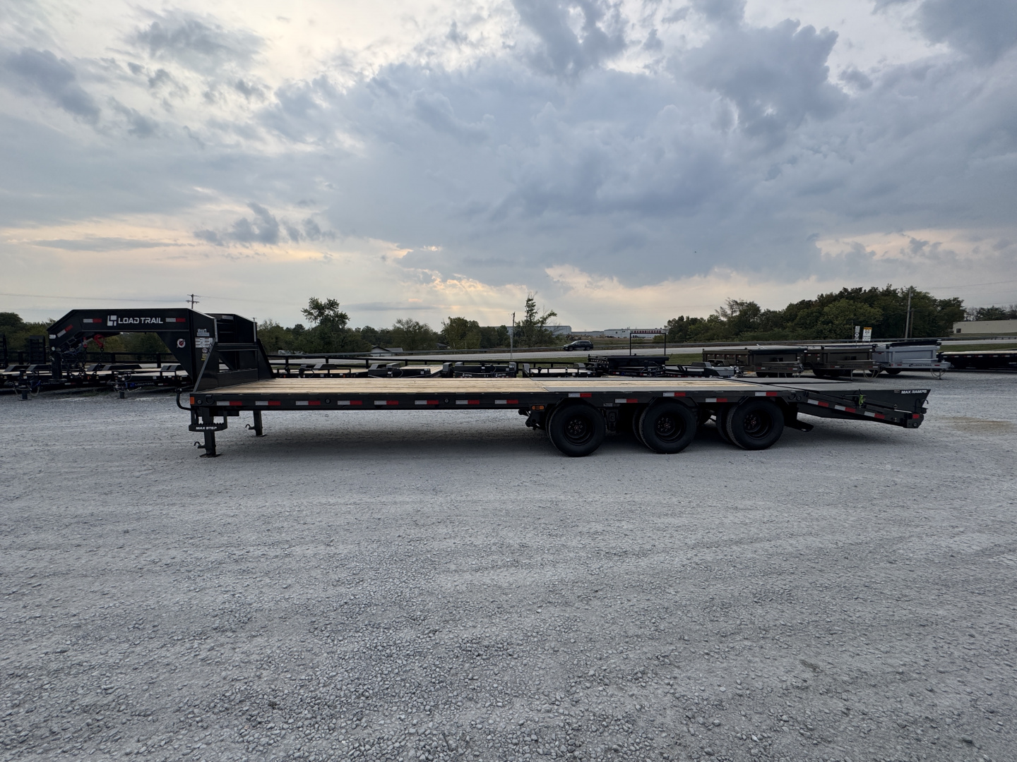 New 2026 Load Trail 102"x32' 30,000# GVWR Tri Axle Equipment Trailer