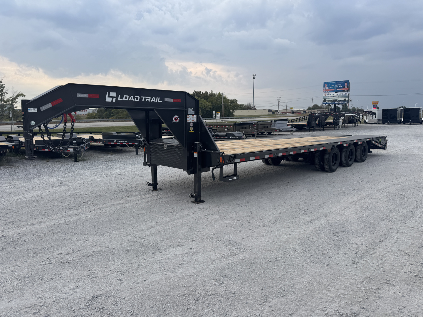 New 2026 Load Trail 102"x32' 30,000# GVWR Tri Axle Equipment Trailer