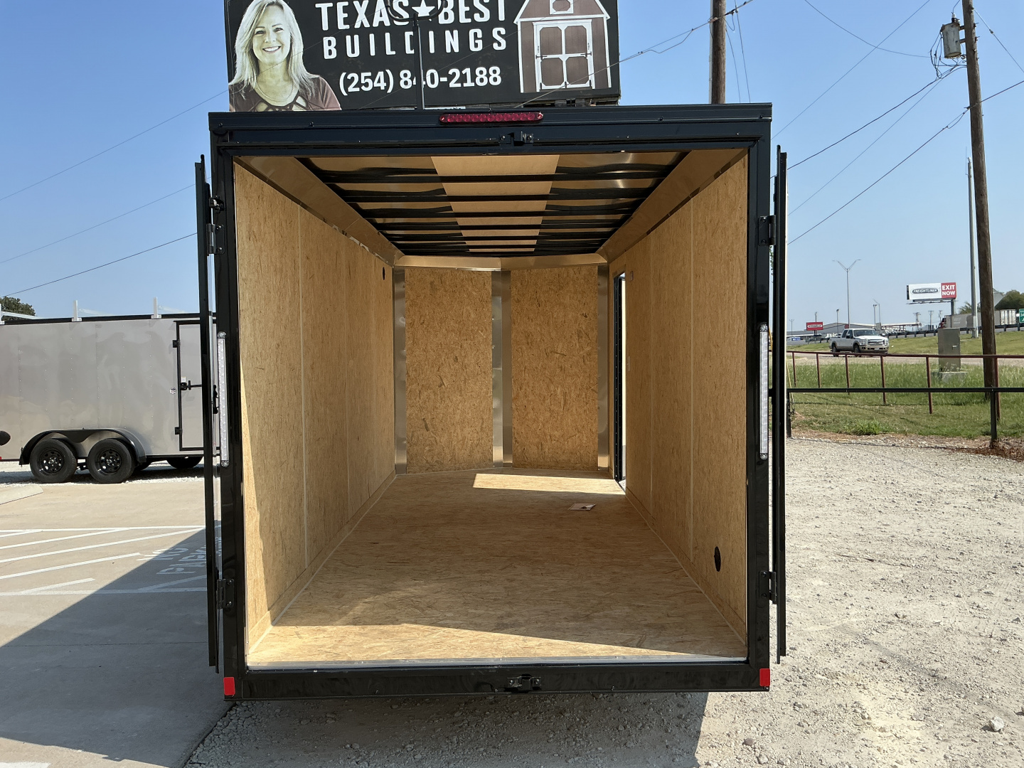 New 2026 Compass Indigo Cargo / Enclosed 2026 Compass 7'x16' Enclosed Cargo Trailer - Indigo DLX