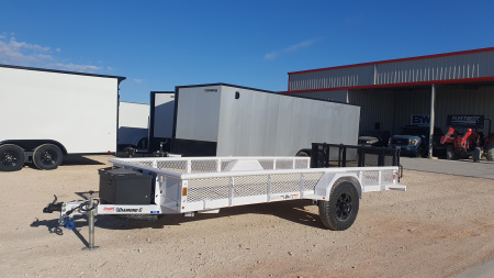 2026 Diamond C 77"x14' BP Venture Edition Utility Trailer - PSA106