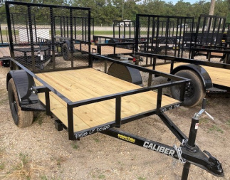 New 2026 Caliber Trailer Mfg 5 x 8 SA Utility Trailer