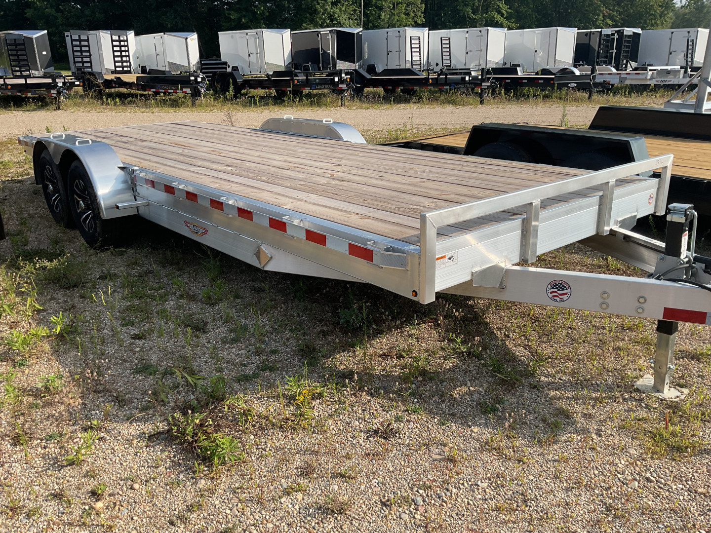 New 2026 H&H Trailers 18' ALUMINUM Car Hauler