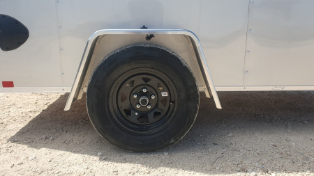 New 2026 Compass 5'x10' Enclosed Cargo Trailer - Indigo DLX