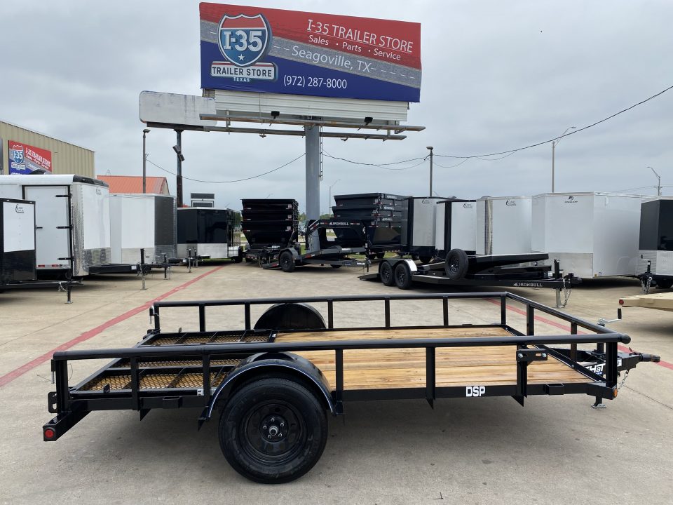 New 2025 Top Hat Trailers DERBY SR PIPE - 6.5x12 DSP Utility Trailer