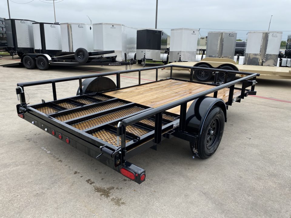 New 2025 Top Hat Trailers DERBY SR PIPE - 6.5x12 DSP Utility Trailer