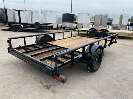 New 2025 Top Hat Trailers DERBY SR PIPE - 6.5x12 DSP Utility Trailer