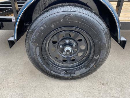 New 2025 Top Hat Trailers DERBY SR PIPE - 6.5x12 DSP Utility Trailer
