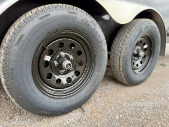 New 2026 Wells Cargo FT716T2-D Black Cargo / Enclosed Trailer