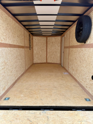 New 2026 Wells Cargo FT716T2-D Black Cargo / Enclosed Trailer