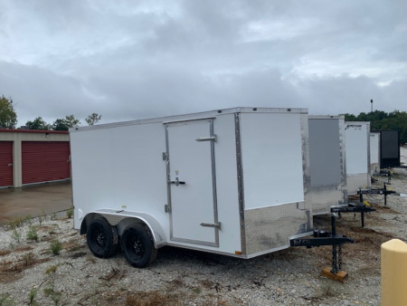 New 2026 Cynergy 2 7x12 TA Cargo / Enclosed Trailer, 6' interior height, .080 polycore exterior, 35k axles Cargo / Enclosed Trailer