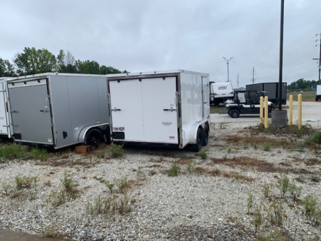 New 2026 Cynergy 2 7x12 TA Cargo / Enclosed Trailer, 6' interior height, .080 polycore exterior, 3.5k axles Cargo / Enclosed Trailer