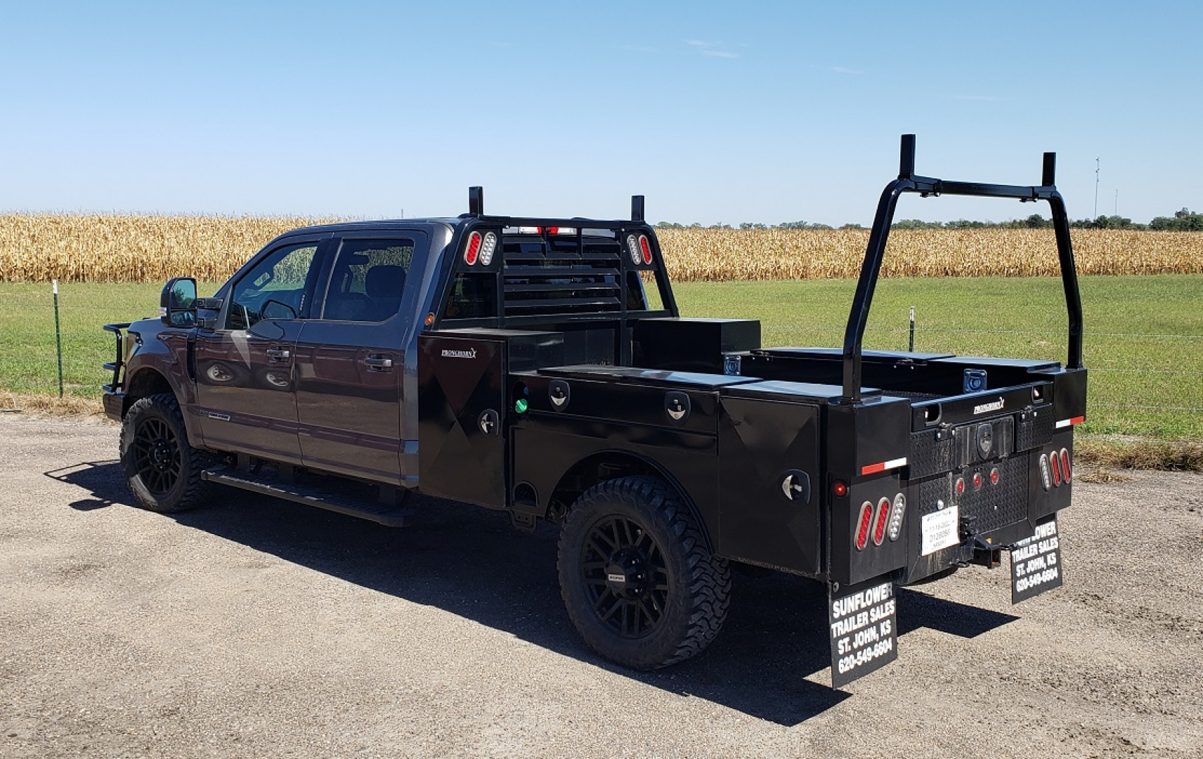 New 2025 Pronghorn 8700 UTD SRW Long Bed Utility Truck Bed