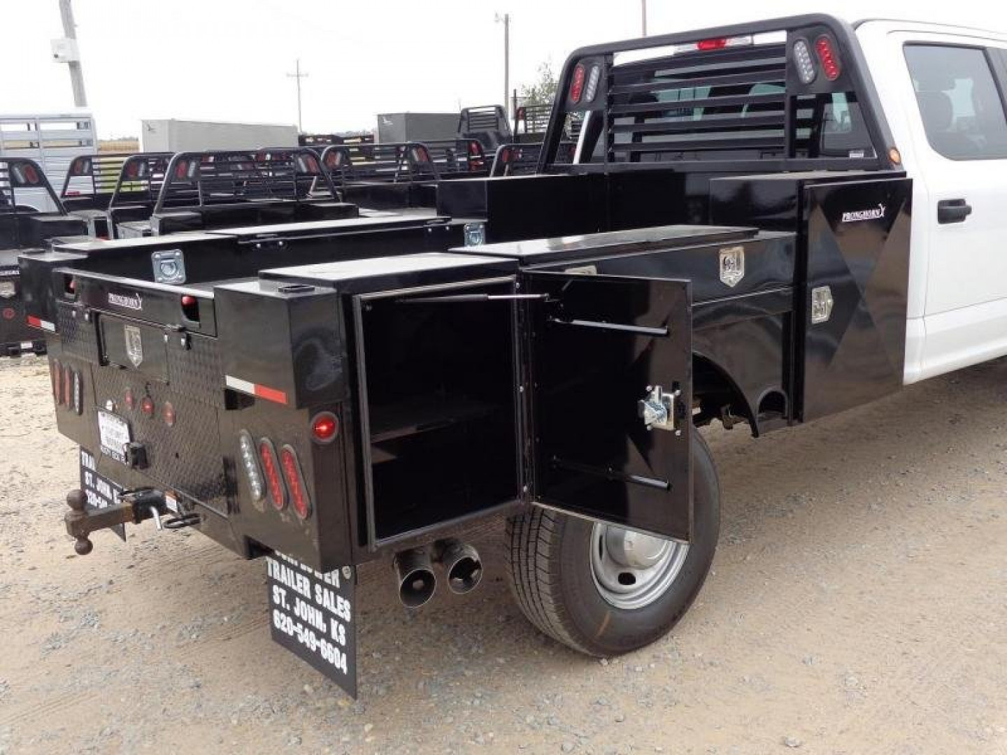 New 2025 Pronghorn 8700 UTD SRW Long Bed Utility Truck Bed