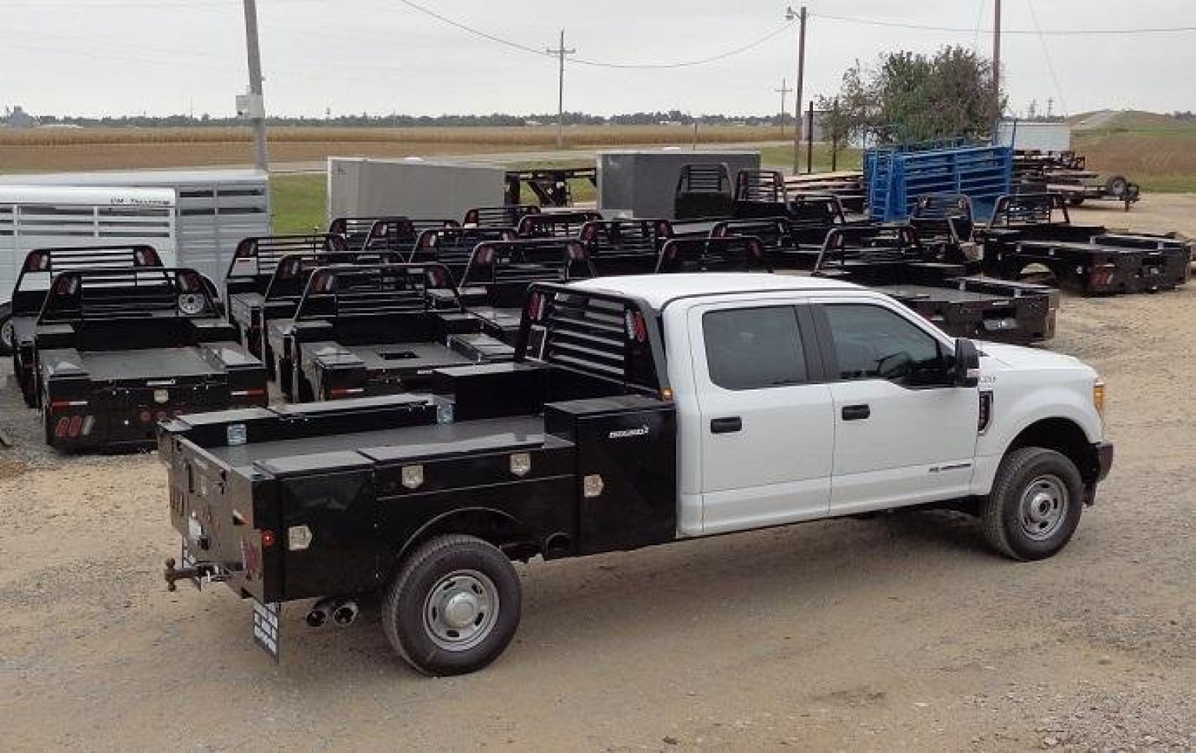 New 2025 Pronghorn 8700 UTD SRW Long Bed Utility Truck Bed