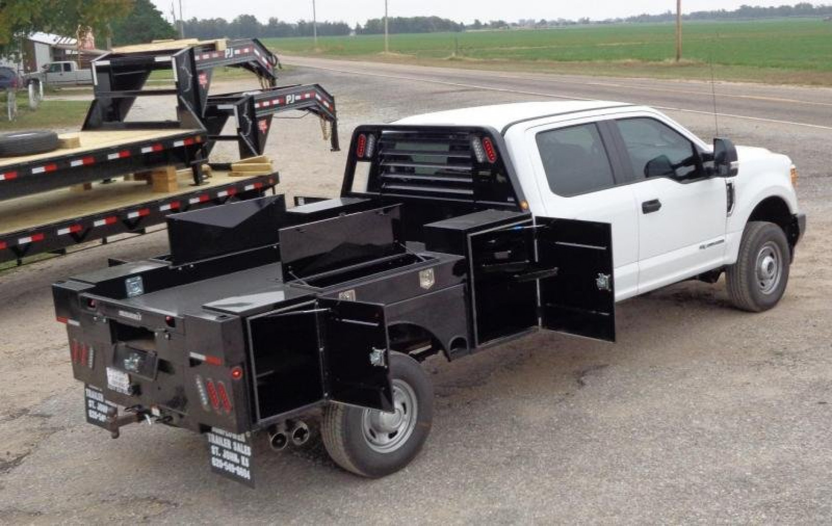 New 2025 Pronghorn 8700 UTD SRW Long Bed Utility Truck Bed