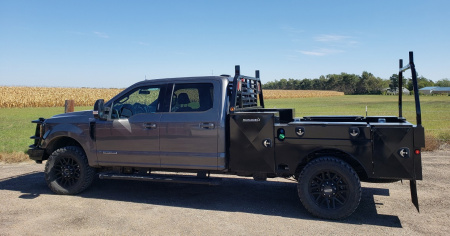 New 2025 Pronghorn 8700 UTD SRW Long Bed Utility Truck Bed