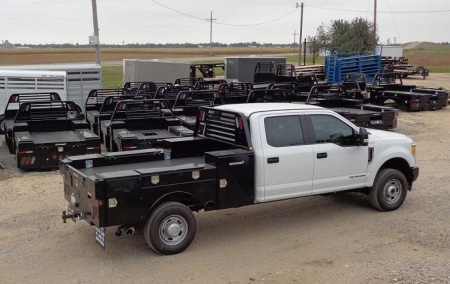 New 2025 Pronghorn 8700 UTD SRW Long Bed Utility Truck Bed