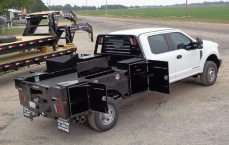 New 2025 Pronghorn 8700 UTD SRW Long Bed Utility Truck Bed